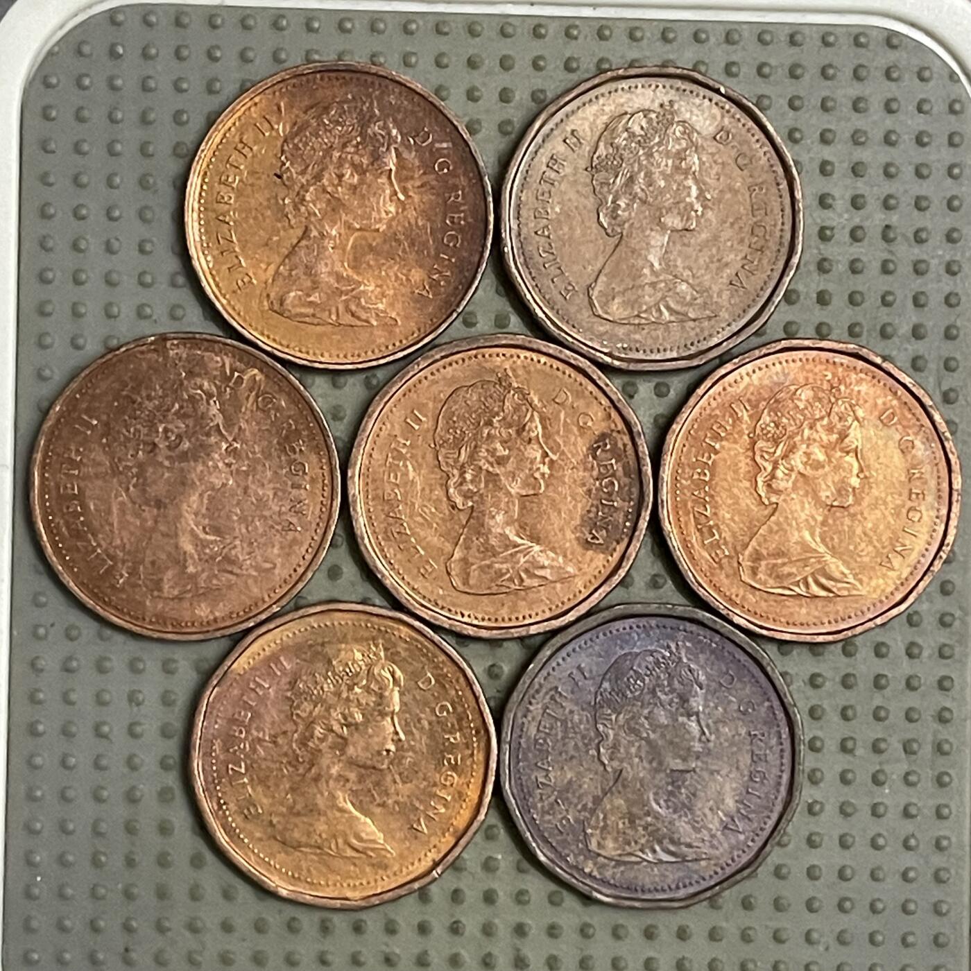 2026年第18场各国散币拍卖（总第168场） 加拿大1分7枚