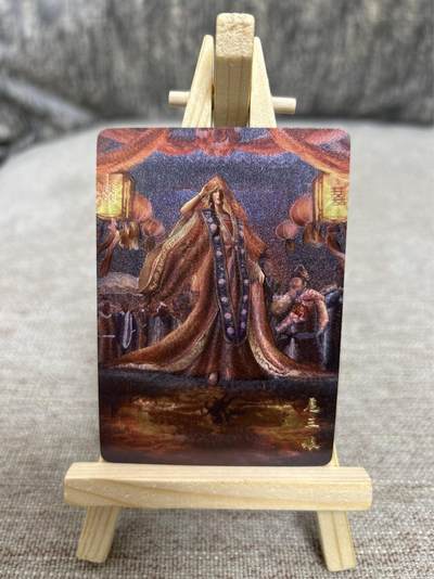 喜灰玩卡拍卖第四期，接代拍，免佣金帮卡友们拍卖，欢迎送拍，释放现金流，让自己有资金可以购买更多喜欢的卡牌，让别的卡友能淘到更多心仪的卡牌 - 橙卡文化 你好妖怪 鞠嘉宁老师绘特卡扈三娘