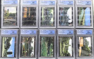 迎新春中国集卡PCGS专场拍卖(十三) - 苏州十景PCGS67-68