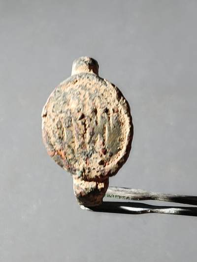 113期新疆红钱粟特钱币丝路钱币专场 - 老铜戒指