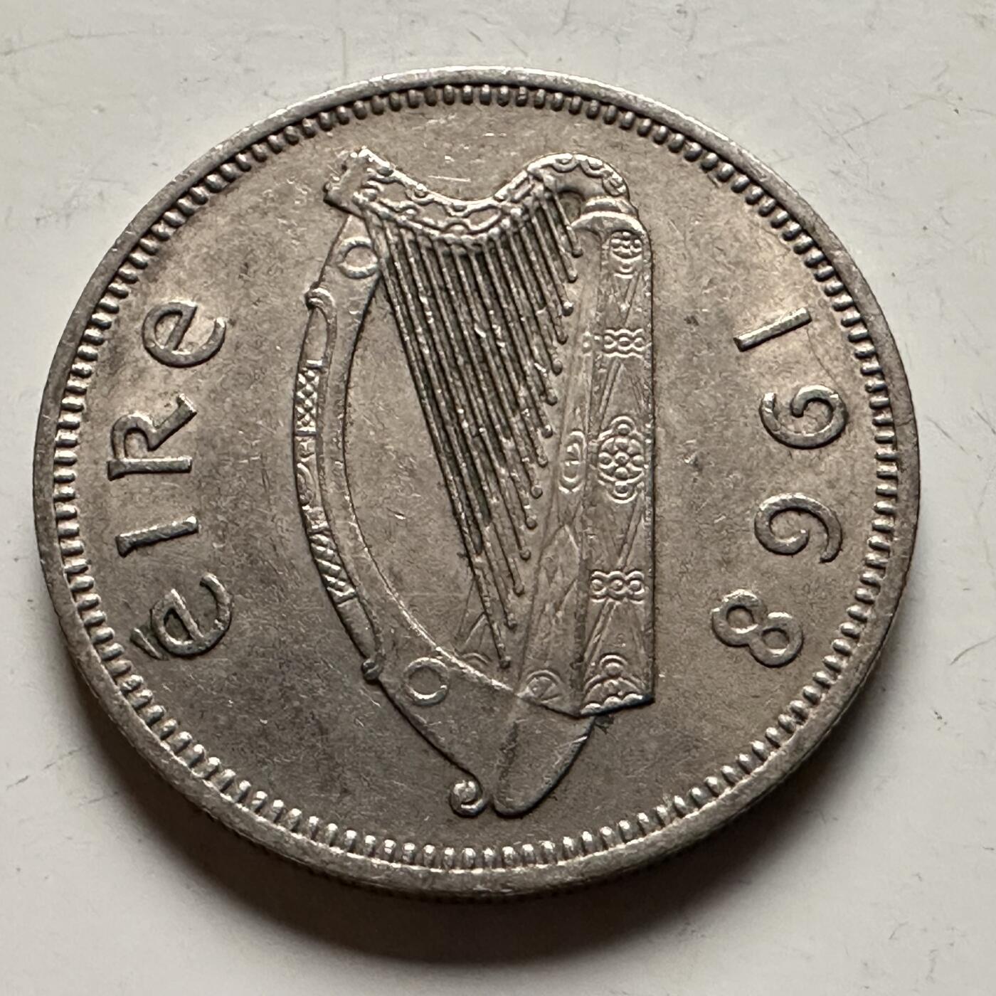 🌹外币初藏🌹🐯2026年第13场  每周二四六晚8️⃣点 接代拍 爱尔兰1968年1先令