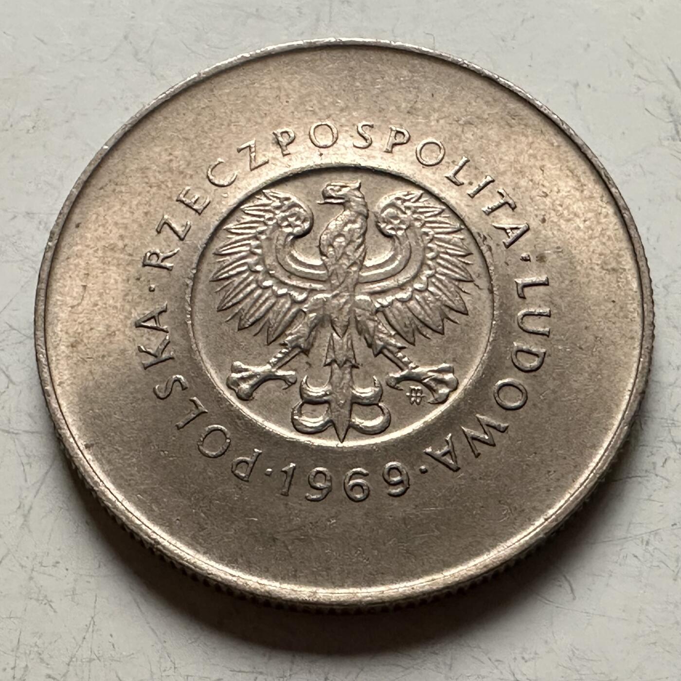 🌹外币初藏🌹🐯2026年第13场  每周二四六晚8️⃣点 接代拍 波兰1969年10兹罗提纪念币