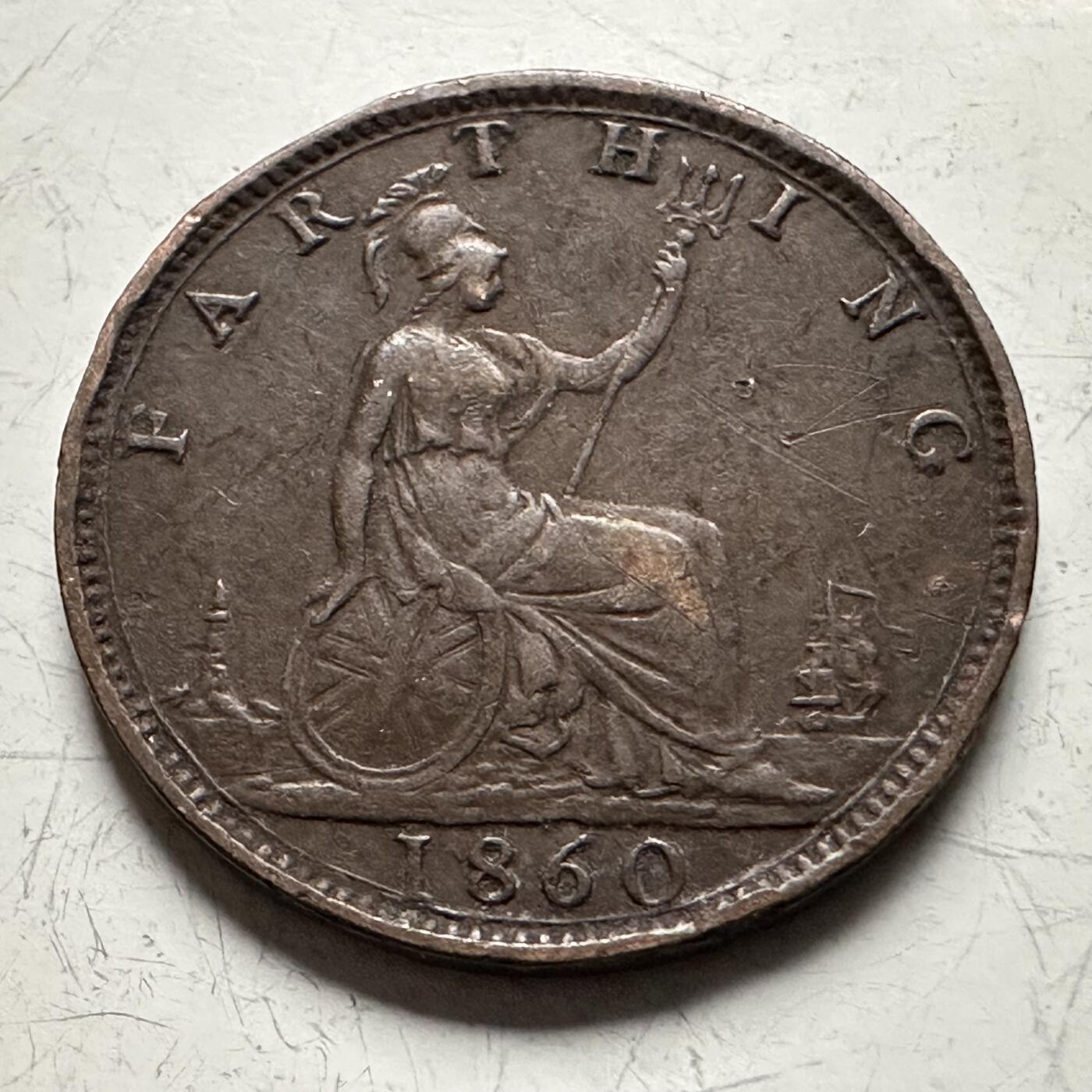 🌹外币初藏🌹🐯2026年第13场  每周二四六晚8️⃣点 接代拍 英国1860年一法新