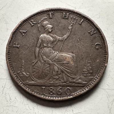 🌹外币初藏🌹🐯2026年第13场  每周二四六晚8️⃣点 接代拍 - 英国1860年一法新