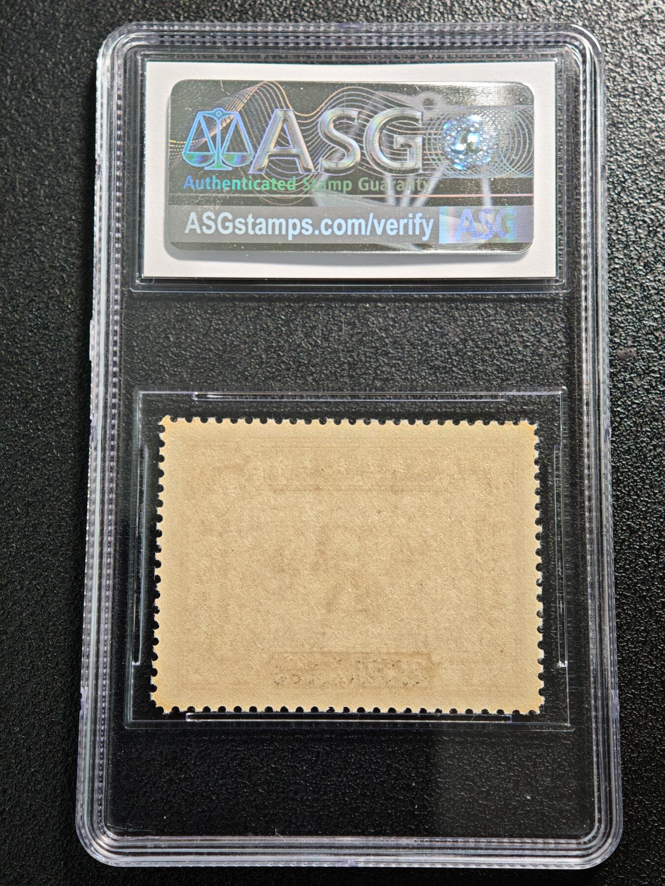 【德藏】世界币章拍卖第163期（拍品征集中~欢迎藏友联系） 1944年 中国民国时期赈济难民附捐伍圆加伍圆改值版邮票 ASG VF/XF85 Mint OG