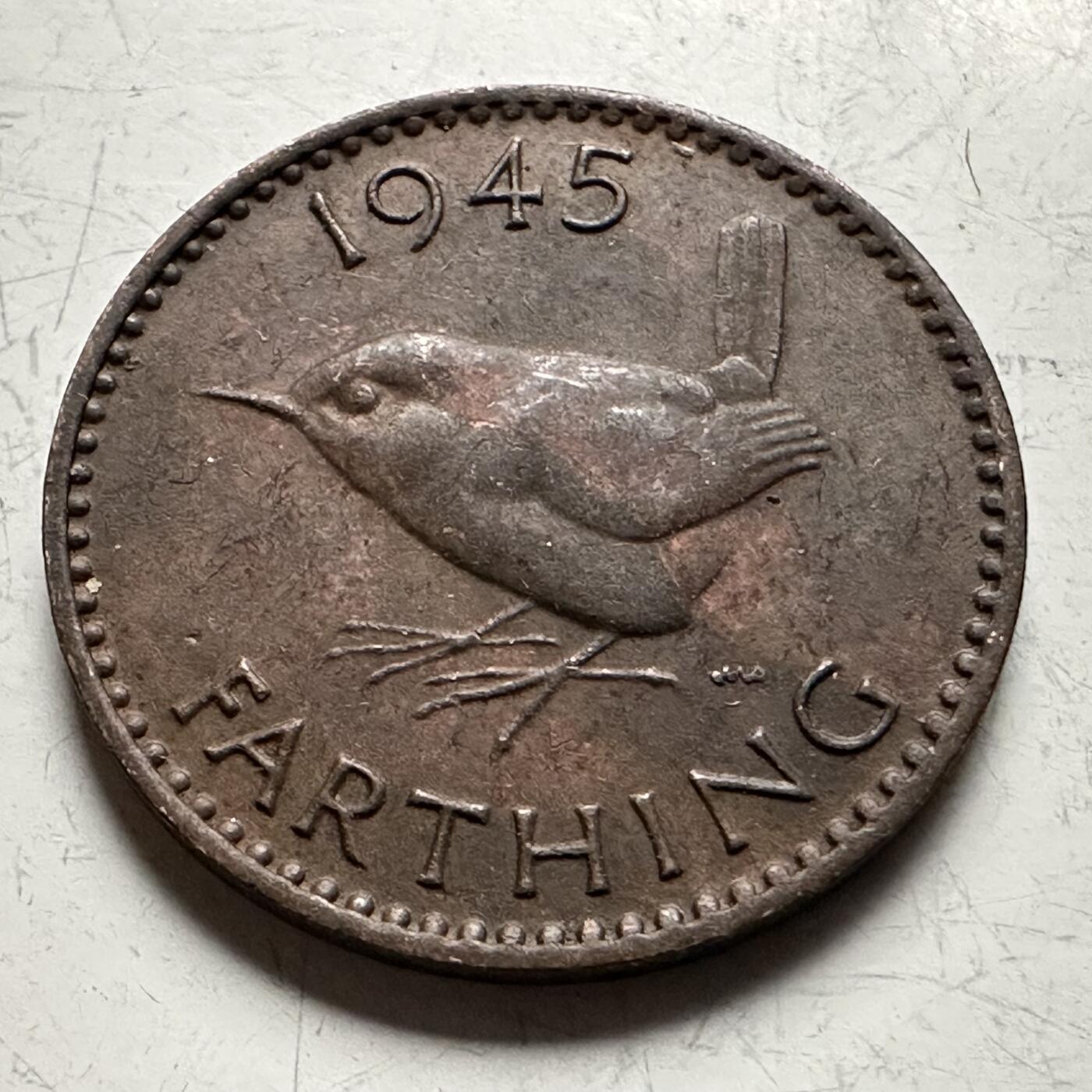 🌹外币初藏🌹🐯2026年第13场  每周二四六晚8️⃣点 接代拍 英国1945年一法新 a