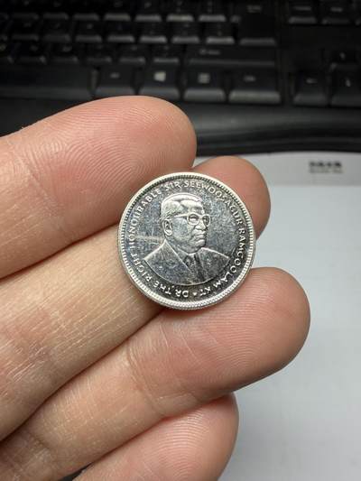 2025年集古藏今外币拍卖第二期-第1场—（总第301拍），可以寄存60天，满160元包邮。 - 1999年毛里求斯20分