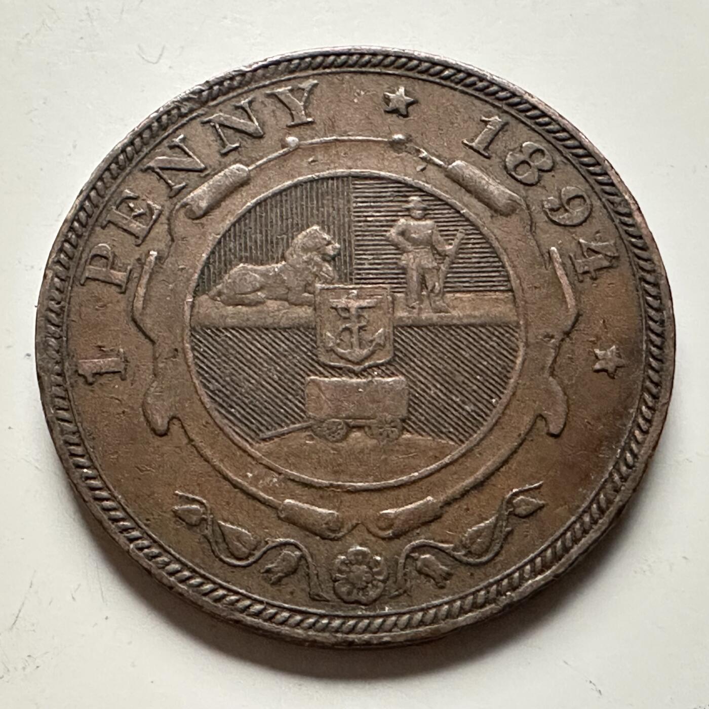 🌹外币初藏🌹🐯2026年第13场  每周二四六晚8️⃣点 接代拍 南非德兰士瓦1894年一便士