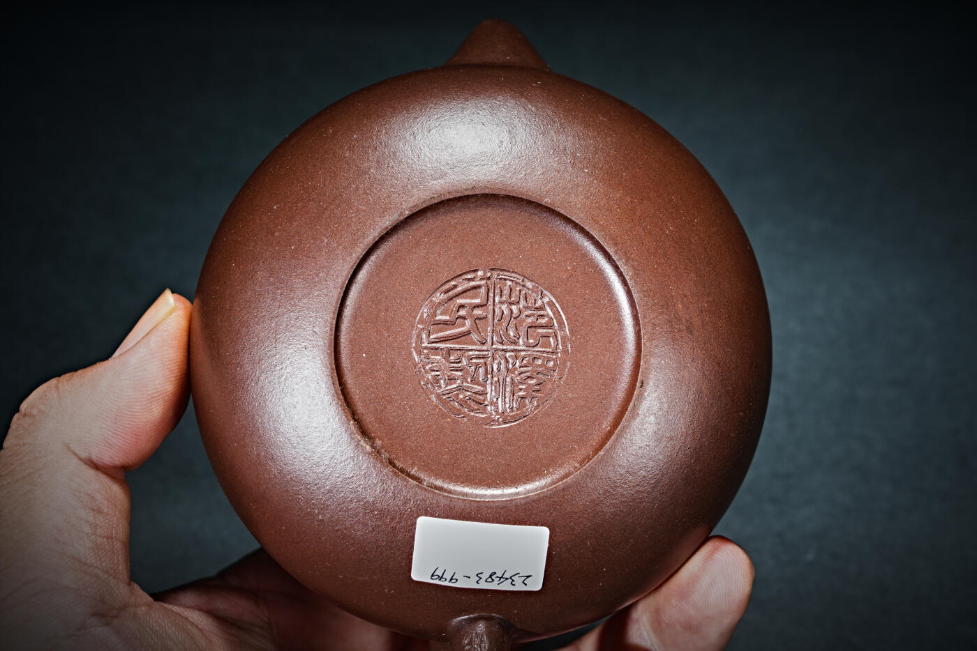 上海都达杂项专场九（全场包邮） 范泽民制 紫砂加彩野鸭壶1-428