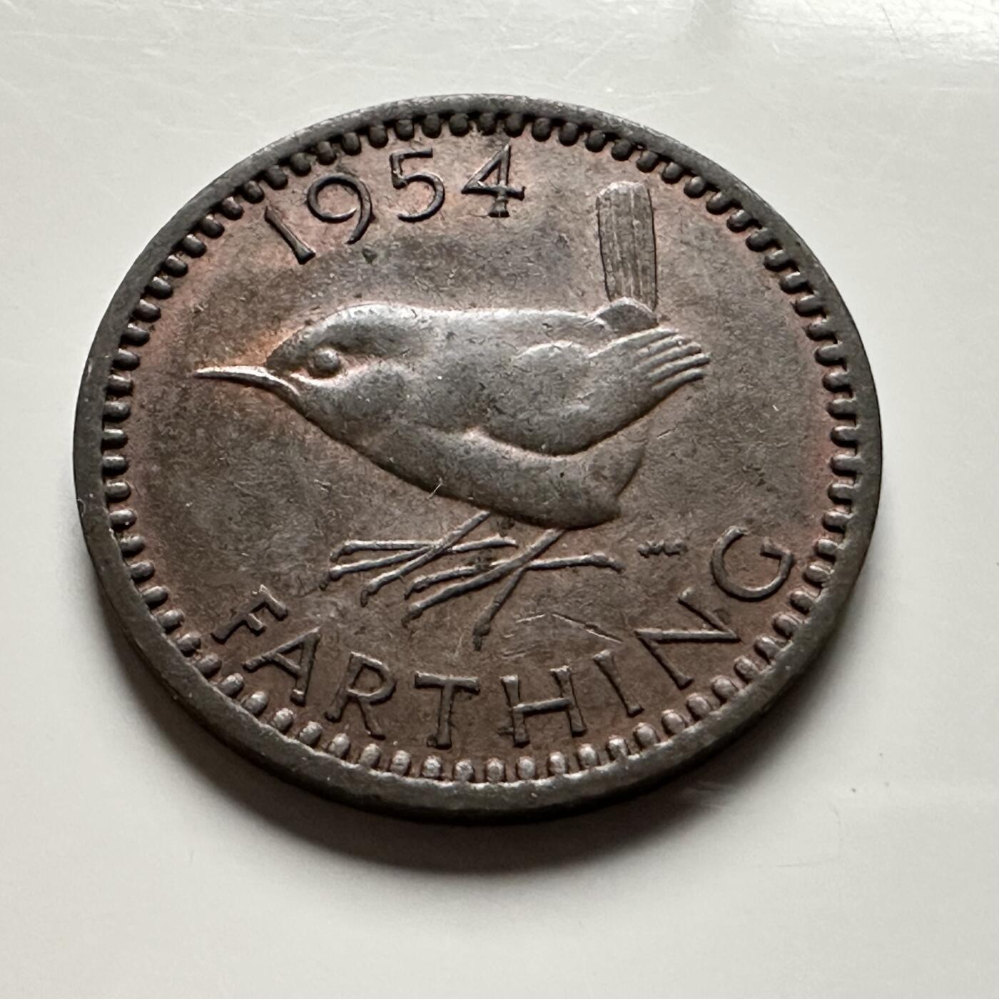 🌹外币初藏🌹🐯2026年第13场  每周二四六晚8️⃣点 接代拍 英国1954年一法新 b