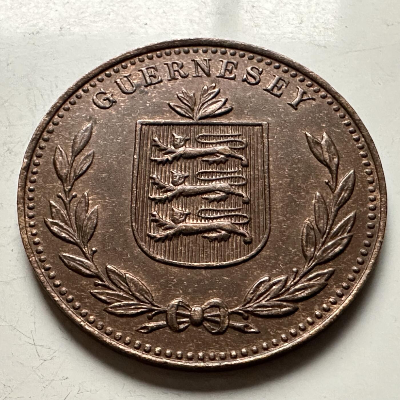 🌹外币初藏🌹🐯2026年第13场  每周二四六晚8️⃣点 接代拍 根西岛1949年八道布