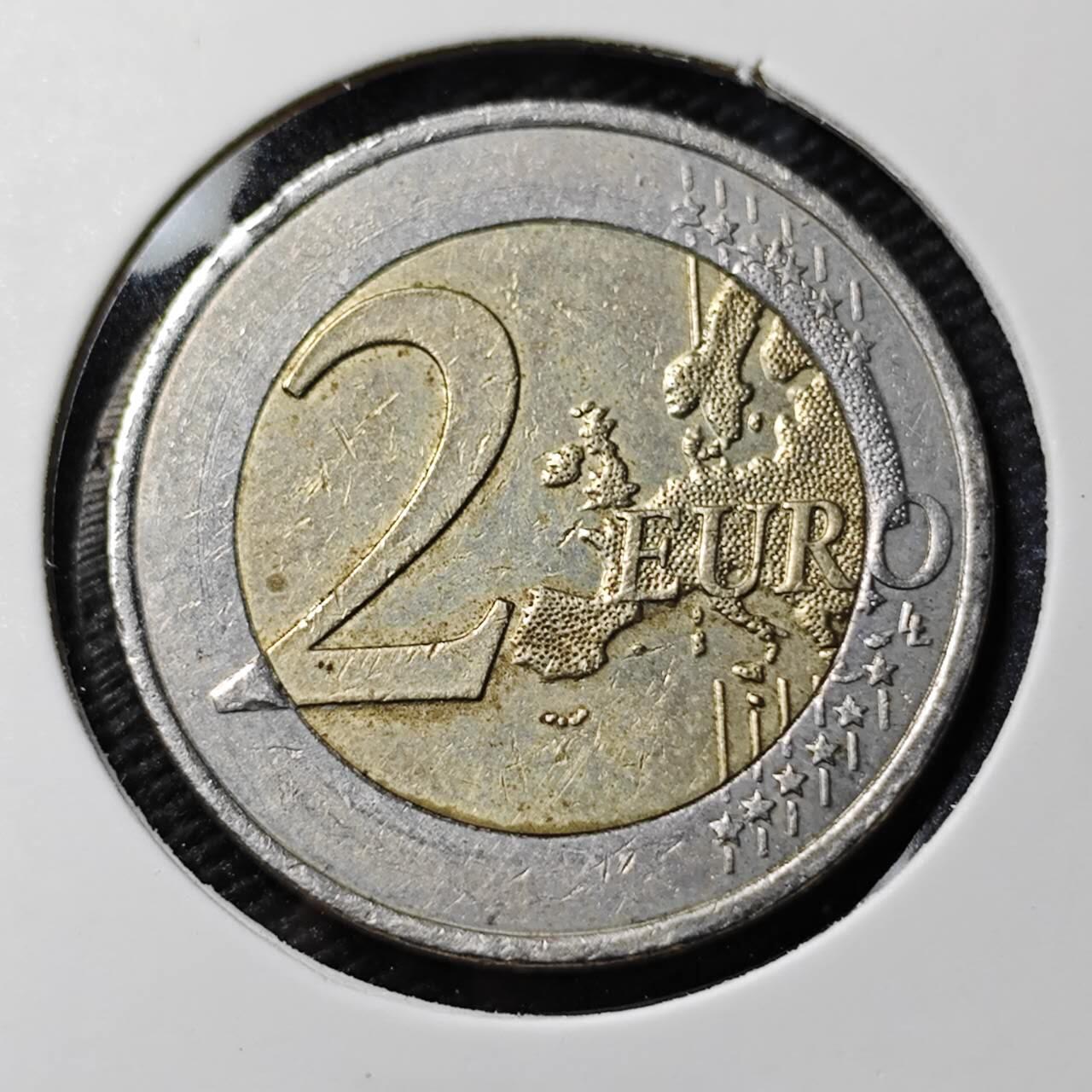 KK钱币收藏小铺  第390期  2月预留时间 周末发货  德国2欧纪念币