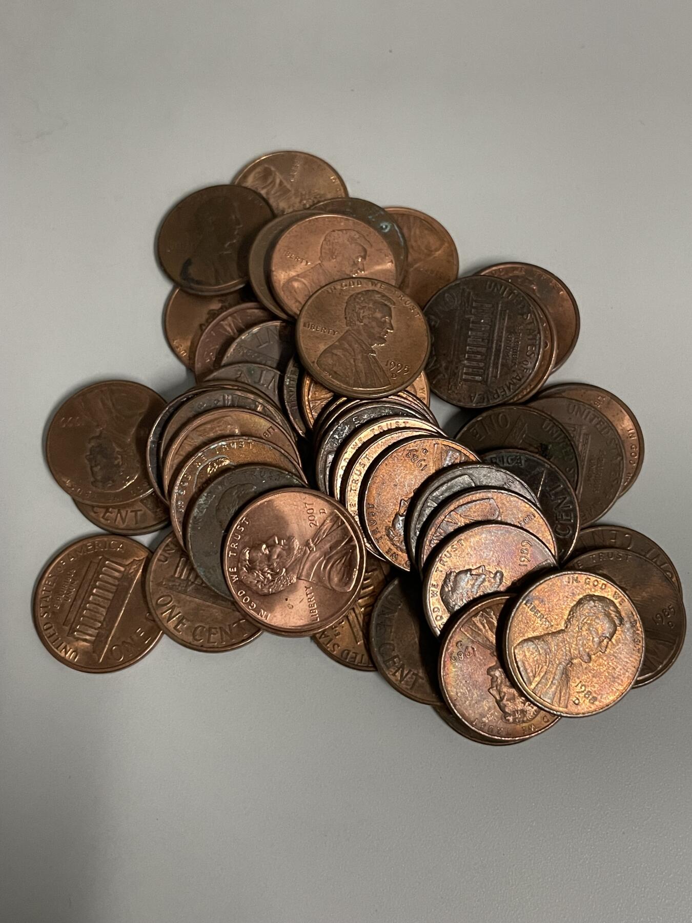 2026年第18场各国散币拍卖（总第168场） 美国1美分50枚