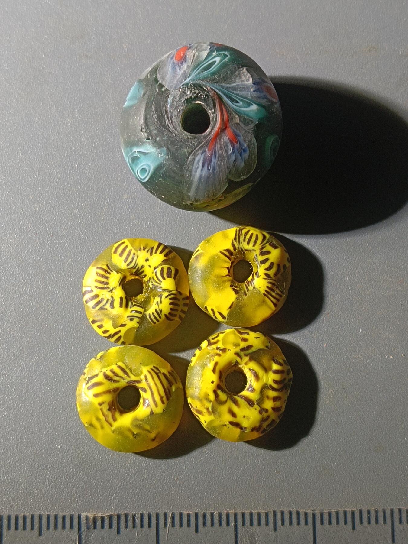 113期新疆红钱粟特钱币丝路钱币专场 A2巴基斯坦回流琉璃