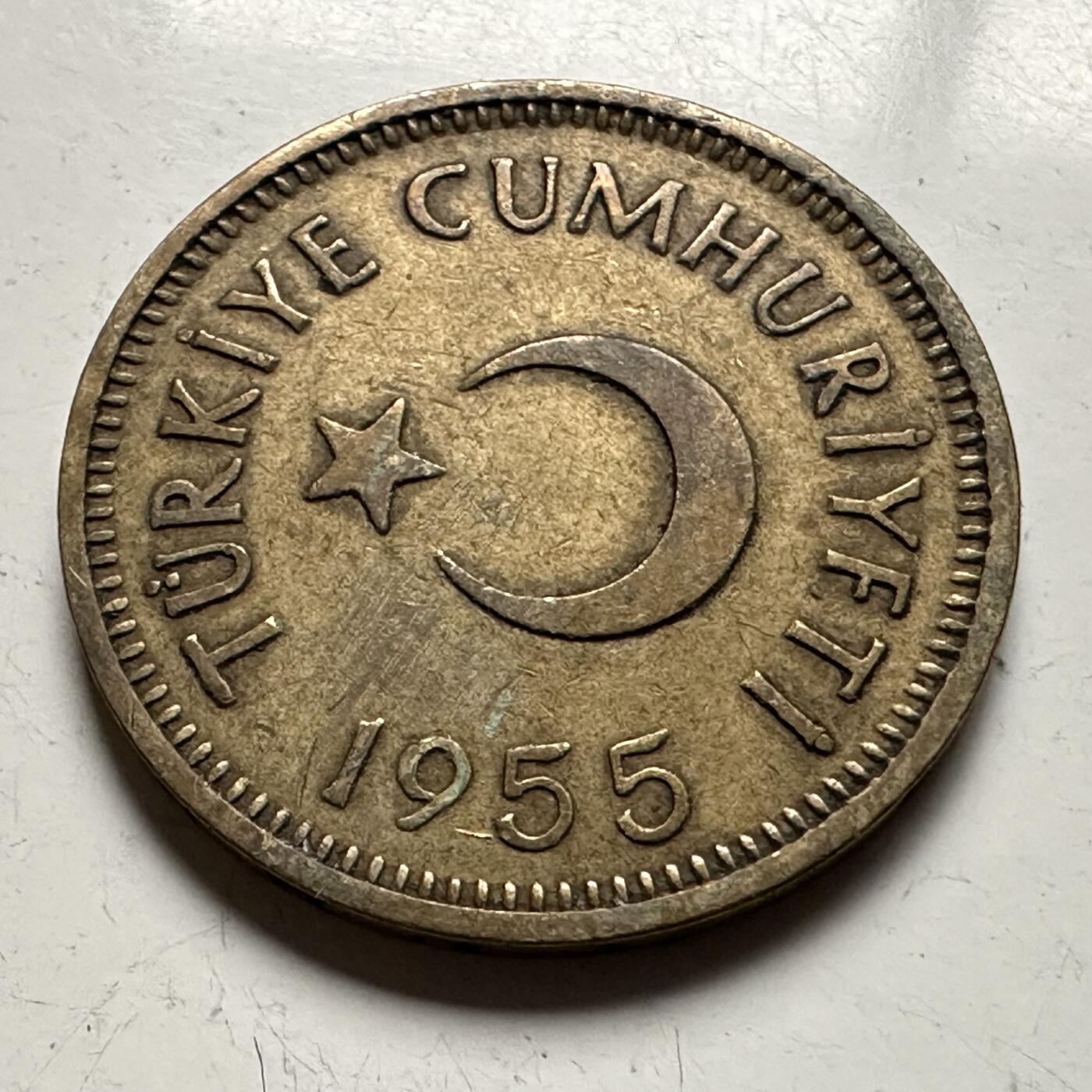 🌹外币初藏🌹🐯2026年第13场  每周二四六晚8️⃣点 接代拍 土耳其1955年25库鲁