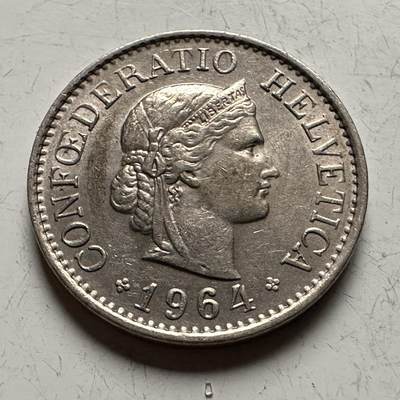 🌹外币初藏🌹🐯2026年第13场  每周二四六晚8️⃣点 接代拍 - 瑞士1964年10分