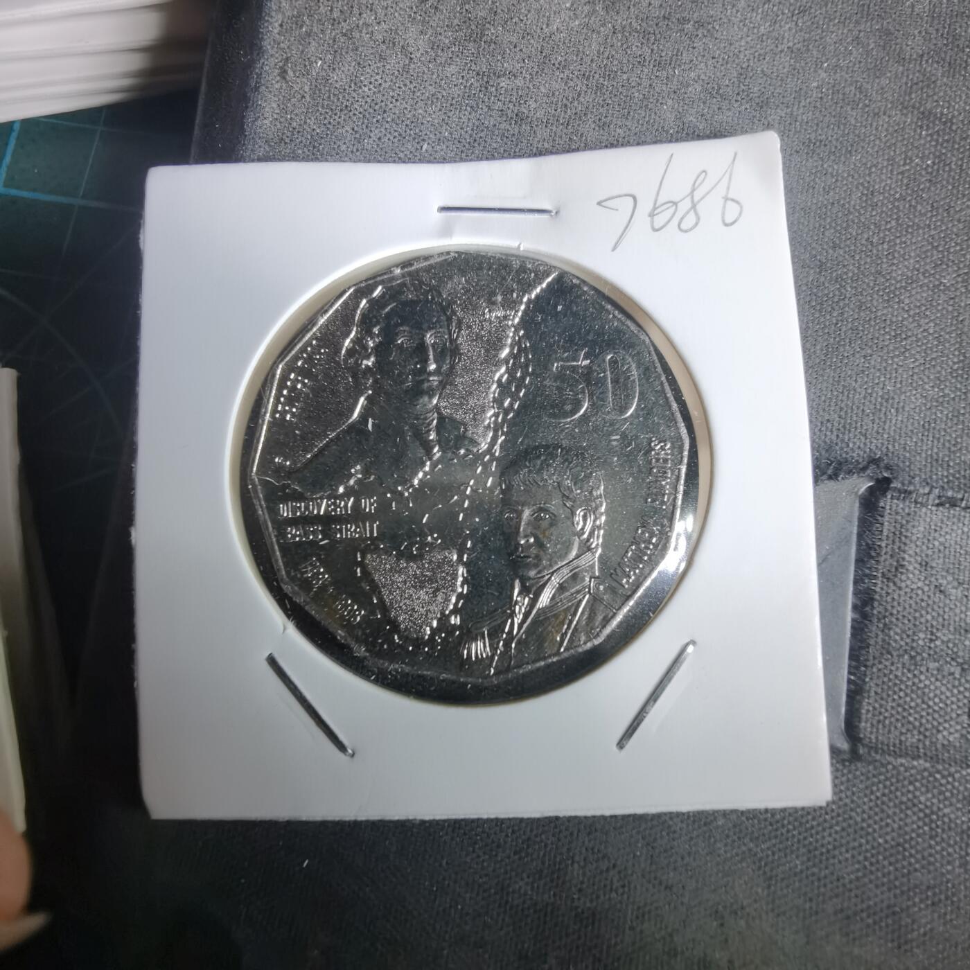 沼泽如烟--第976场 澳大利亚1998年50分纪念币