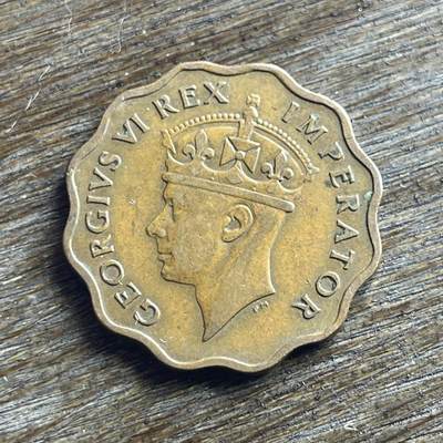 【本场4.12号发货】★第145加场★精品硬币 套币专场 不寄存，200包邮。不满200元，支付5元运费。《接受代拍 代送NGC评级》 - 94【无寄存】1946 塞浦路斯 乔六 1皮阿斯特 铜币