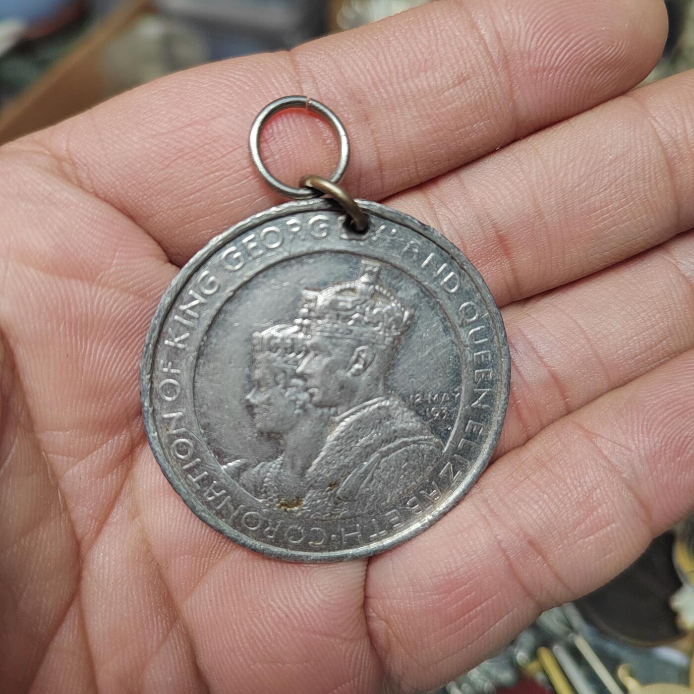 PCAI钱币  29-740  纪念章等杂項专场 乔六纪念锡章