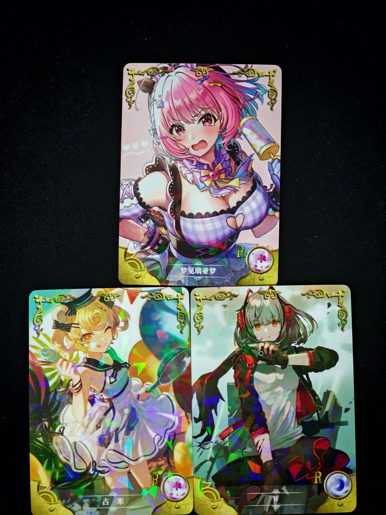 琦卡当当铺～第30期★★一大波美女正向你走来~支持寄存★★~【9点40结束】扫码加群抽[包邮券]~ 女神物语 R 各种女神-3张