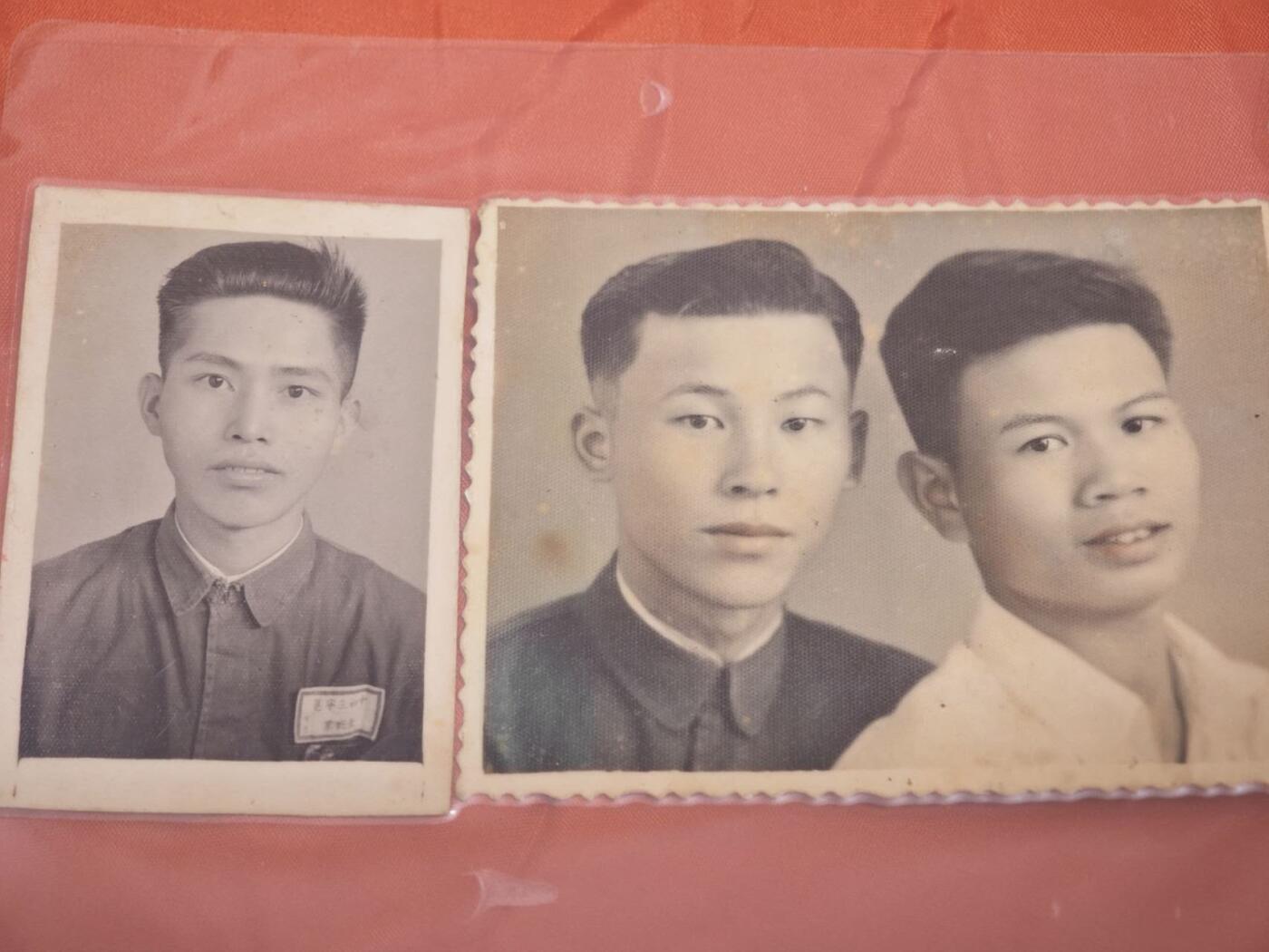 橙子收藏第二期 【抗美援朝主题老照片】军人黄印将个人及战友合影一组