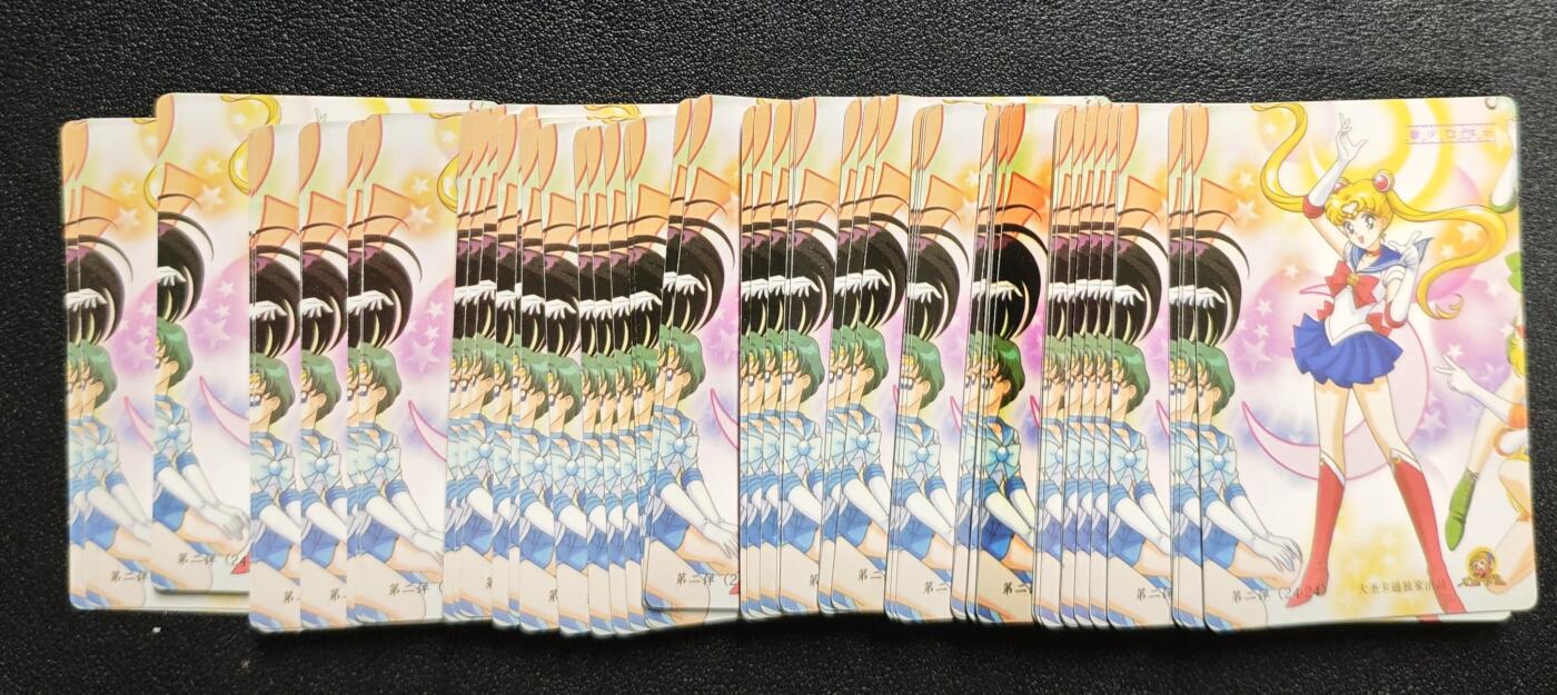 天玑星卡拍第166期《1.29周四截拍》持续收拍收评中 满赠卡需备注 大圣卡通 美少女战士 小卡 粗闪 六十八张