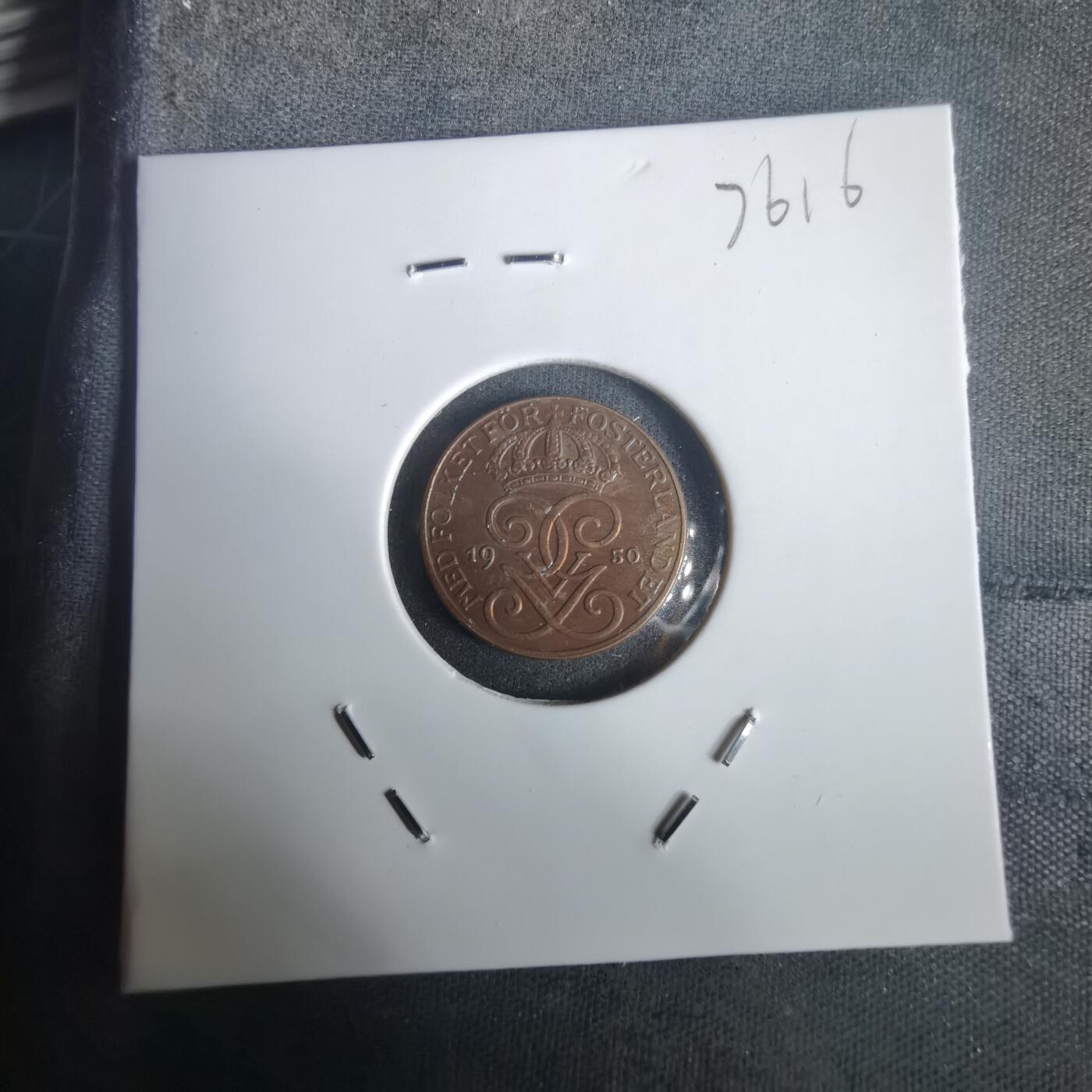 沼泽如烟--第976场 瑞典1950年1欧尔