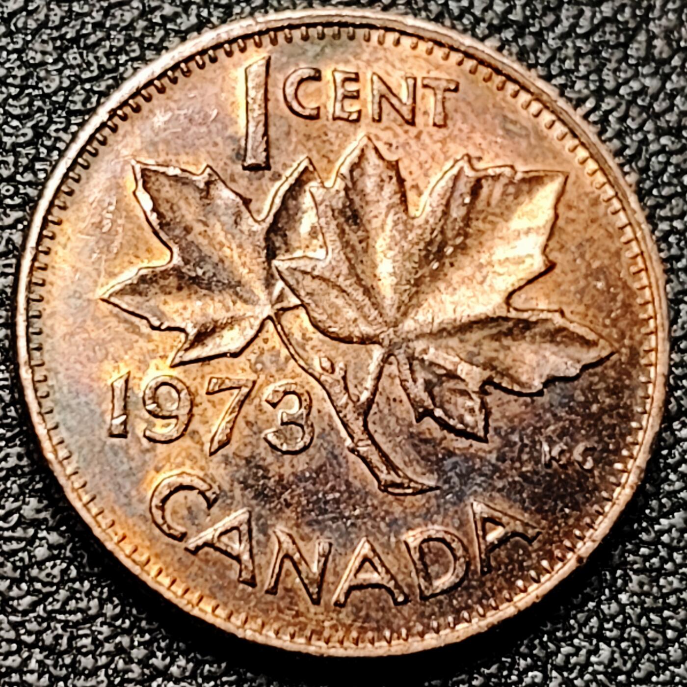 泉币菌-第176场- 精品福利场 加拿大枫叶一分 铜币 伊丽莎白二世 袖珍币