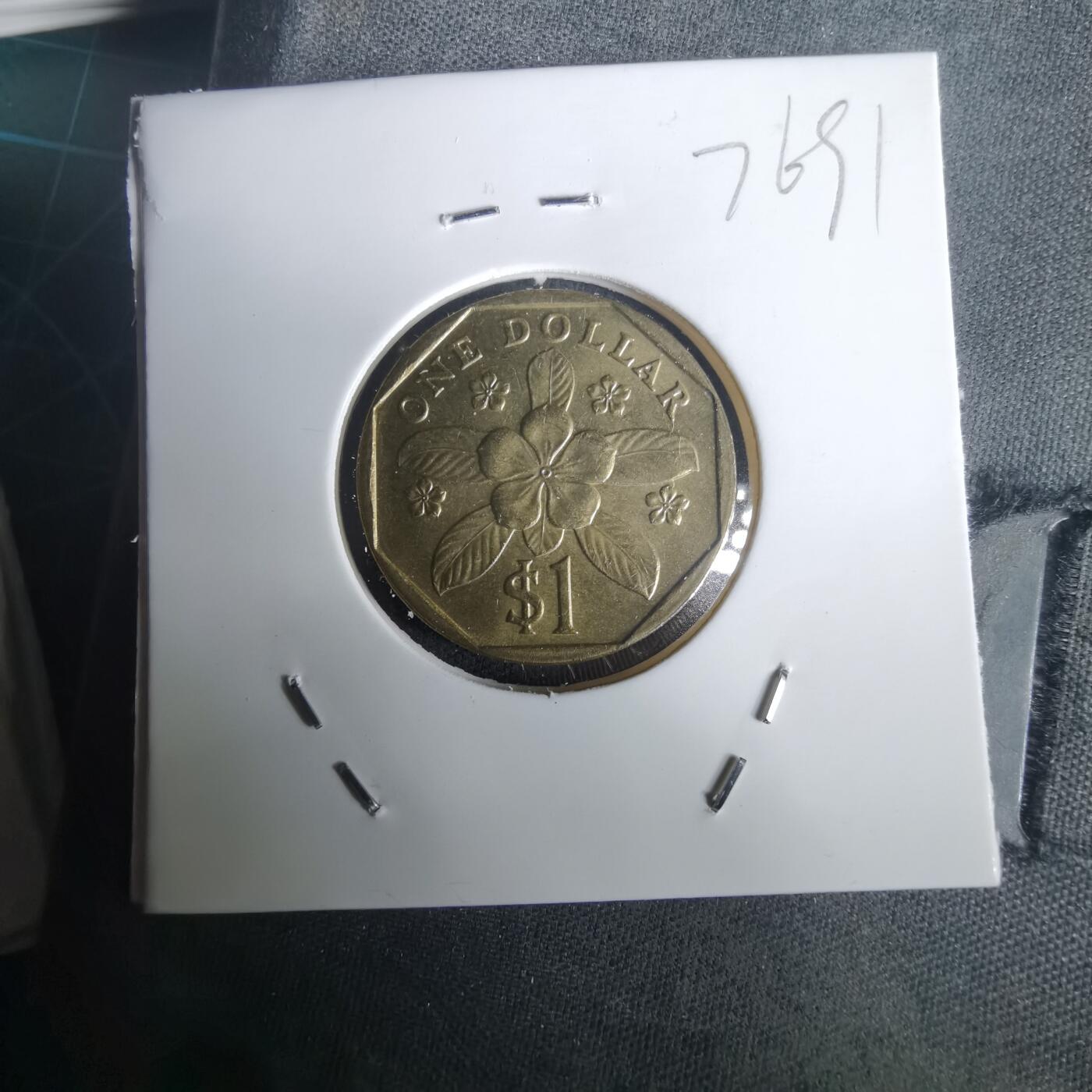 沼泽如烟--第976场 新加坡1989年一元