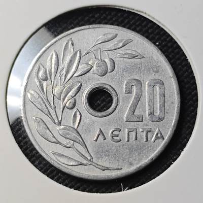 KK钱币收藏小铺  第390期  2月预留时间 周末发货 -  希腊20雷普塔