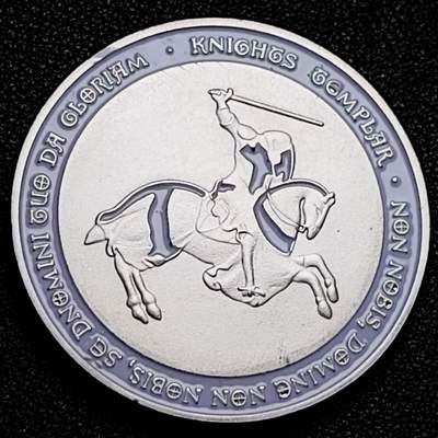 泉币菌-第176场- 精品福利场 - 纪念章 马剑骑士 40×3mm