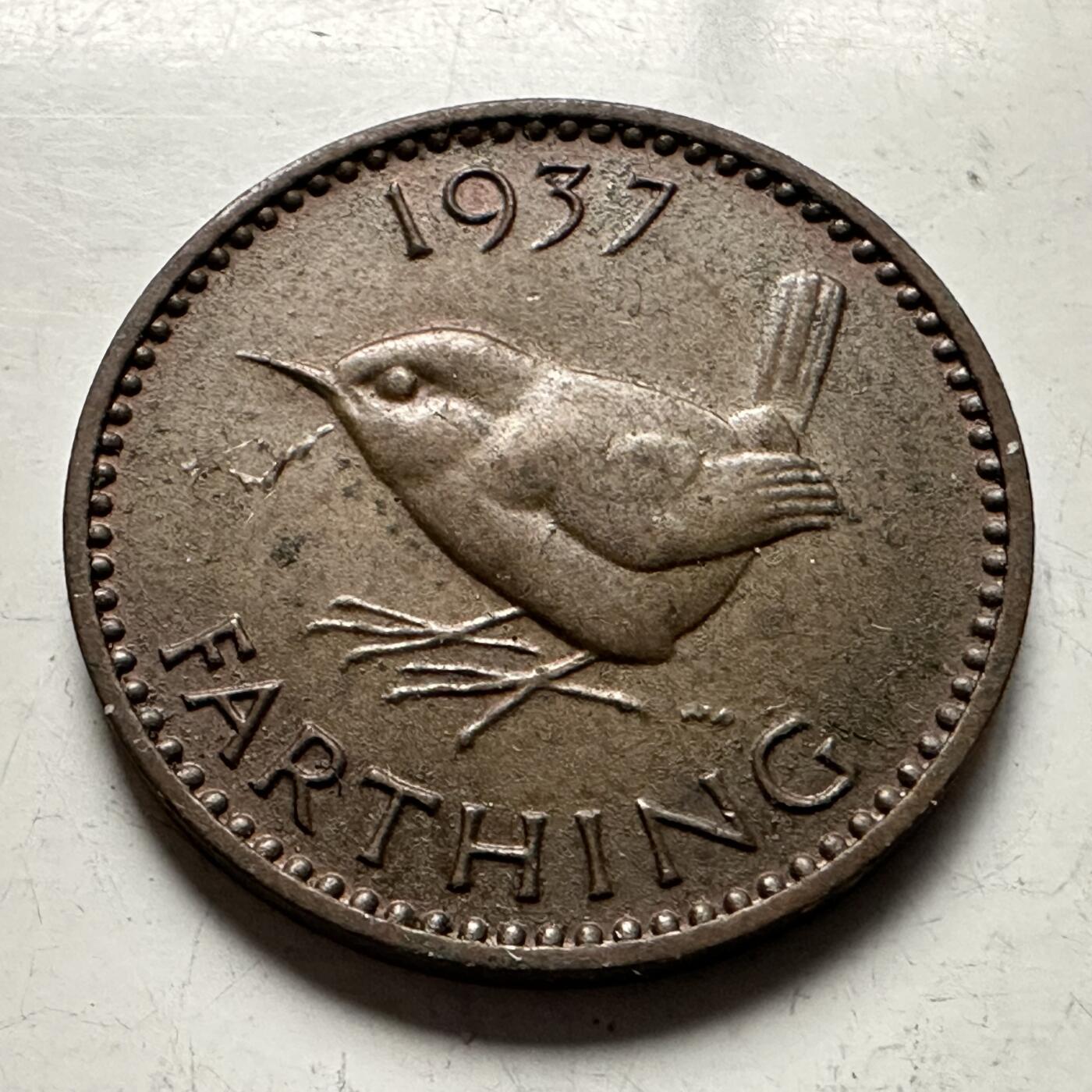 🌹外币初藏🌹🐯2026年第13场  每周二四六晚8️⃣点 接代拍 英国1937年一法新