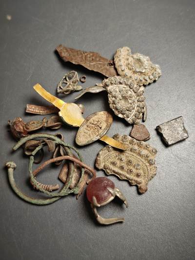 113期新疆红钱粟特钱币丝路钱币专场 - 老碎银子