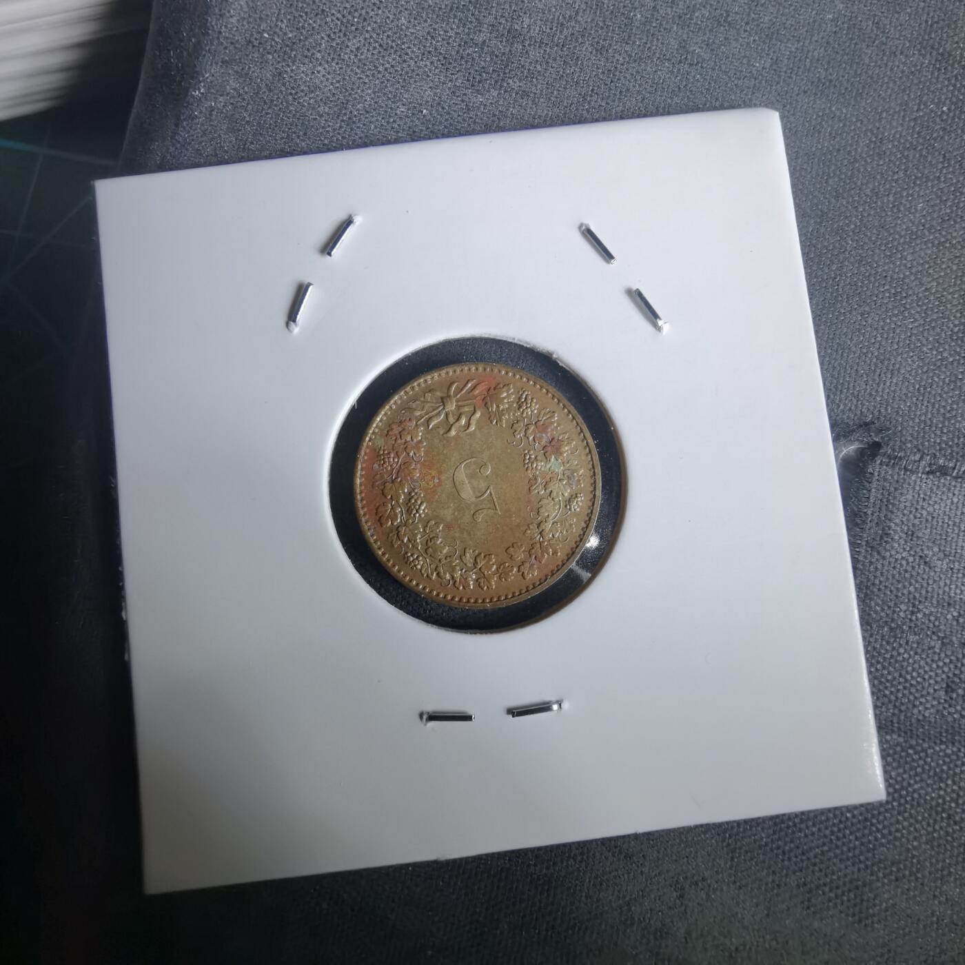 沼泽如烟--第976场 瑞士1984年五分