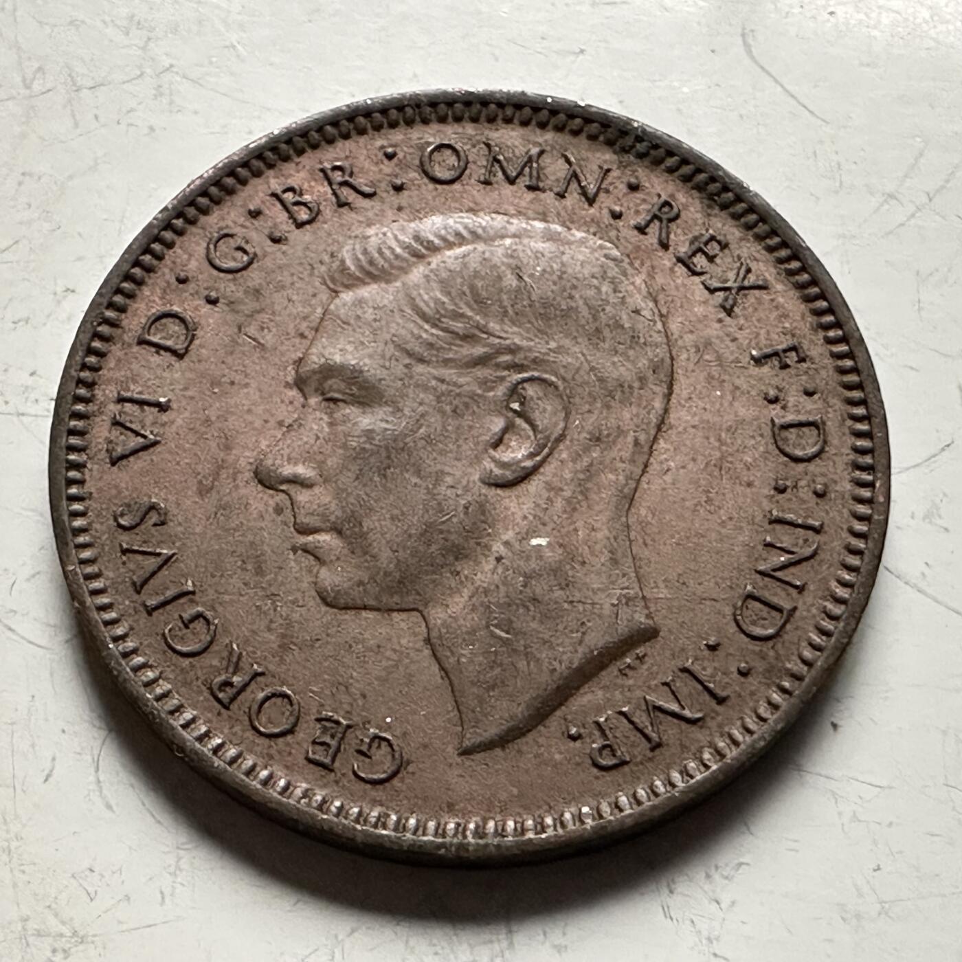 🌹外币初藏🌹🐯2026年第13场  每周二四六晚8️⃣点 接代拍 英国1945年一法新 c