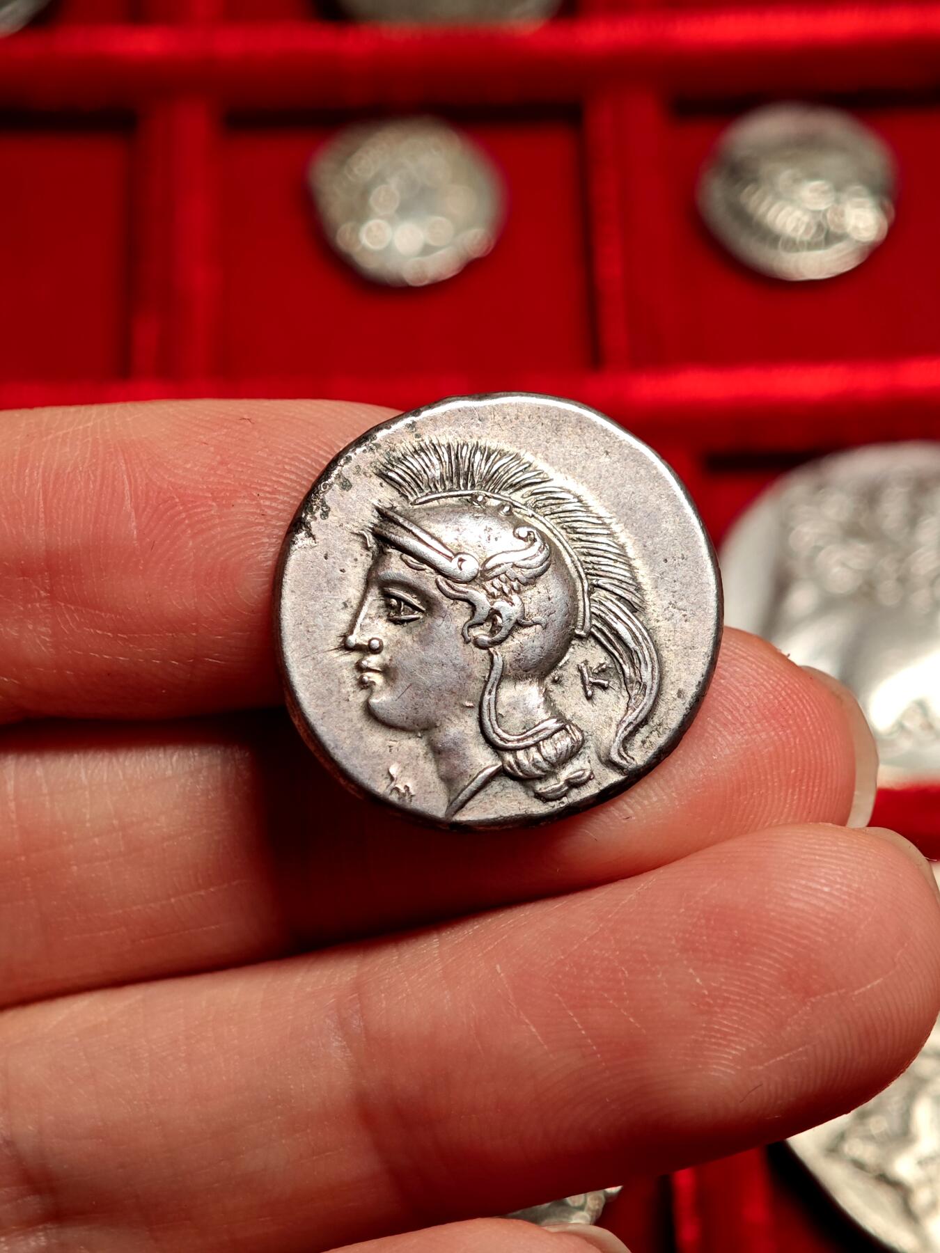 NGC评级古希腊雅典娜和狮子银币