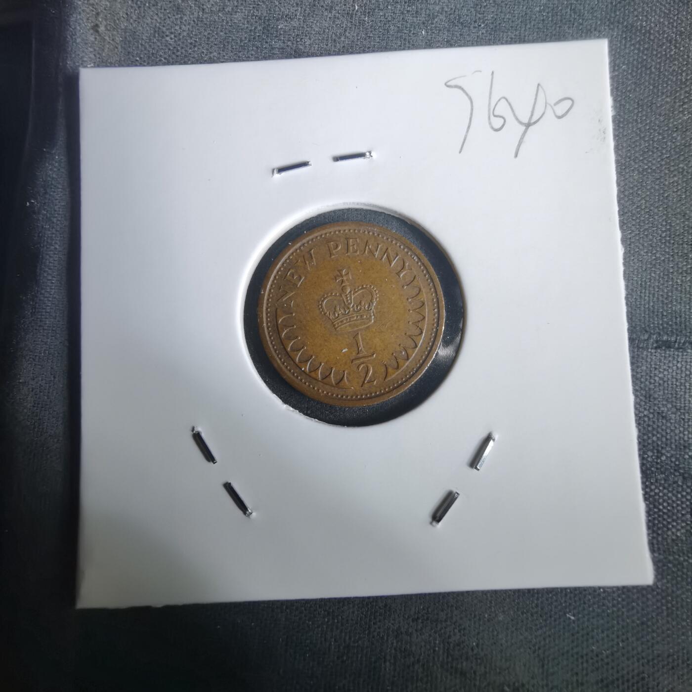 沼泽如烟--第976场 英国1974年半便士