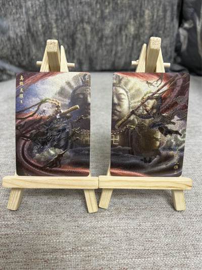 喜灰玩卡拍卖第四期，接代拍，免佣金帮卡友们拍卖，欢迎送拍，释放现金流，让自己有资金可以购买更多喜欢的卡牌，让别的卡友能淘到更多心仪的卡牌 - 橙卡文化 你好妖怪 鞠嘉宁老师绘特卡真假美猴王