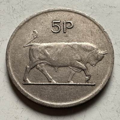 🌹外币初藏🌹🐯2026年第13场  每周二四六晚8️⃣点 接代拍 - 爱尔兰1985年5便士