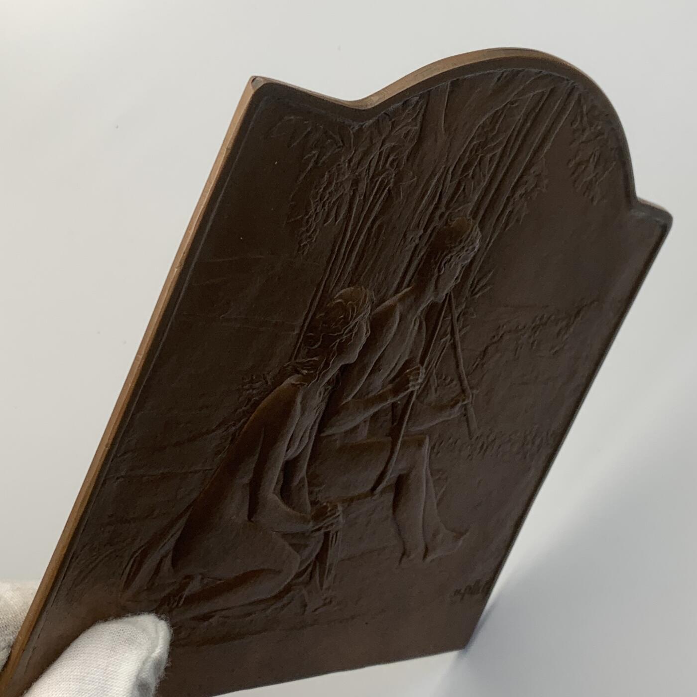 掌中浮雕-藏着的欧洲第051场 名家名作之《音乐》，  作者: 夏尔.皮列（ch.pillet）  规格: 177mm*155mm