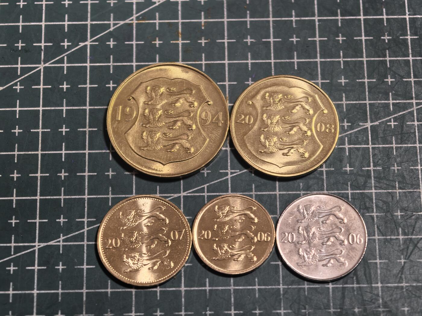 轻松集币无压力 爱沙尼亚套币/组