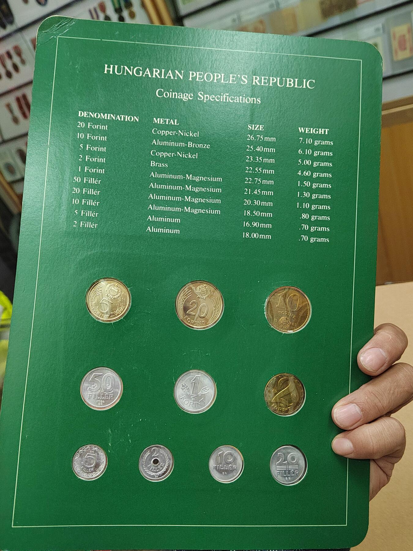 PCAI钱币  28-737  早期大版福兰克林套装卡专场 富兰克林早期大型套币