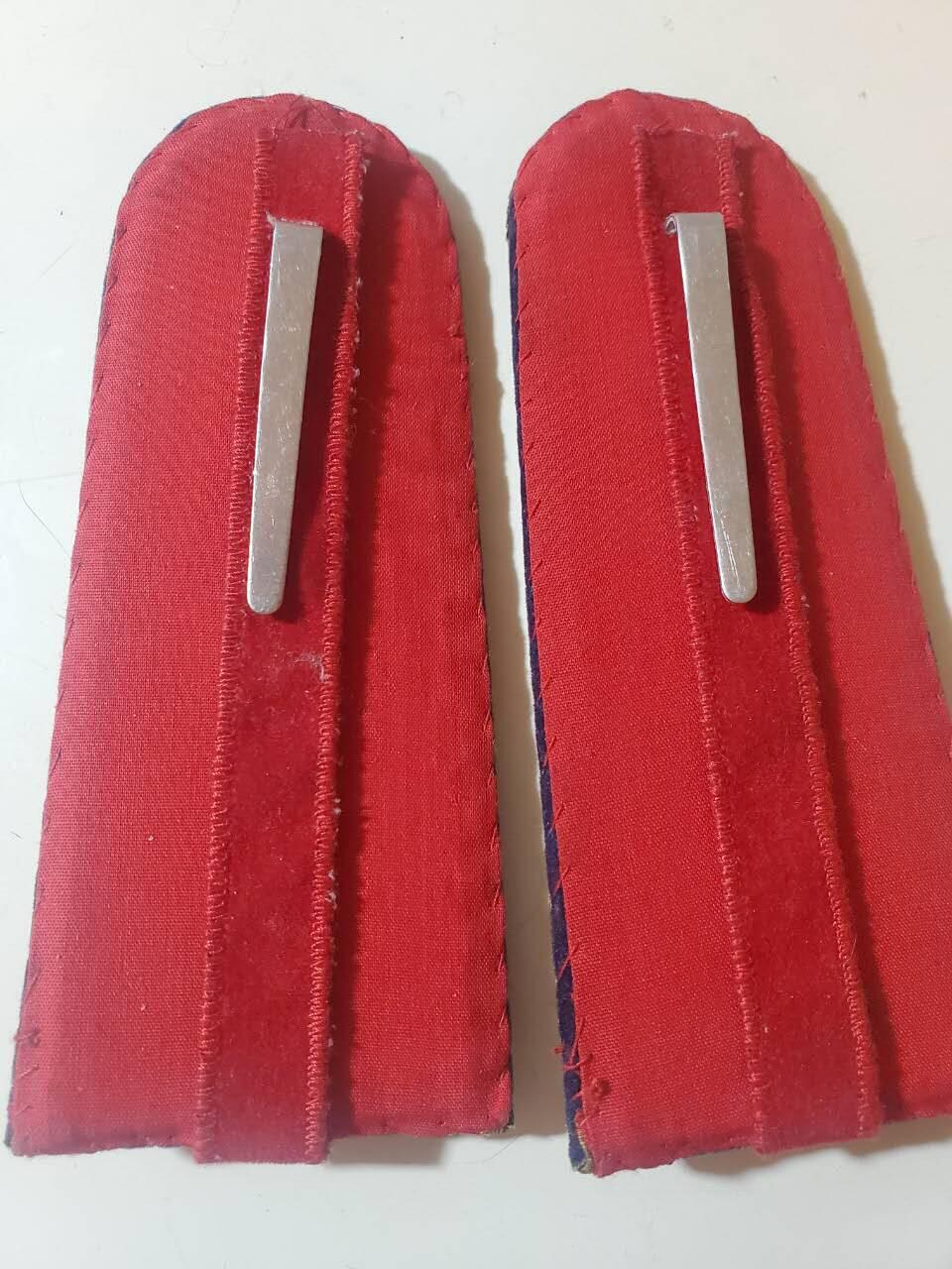 韵星假日军品类拍卖第三十九期暨默多克中校夫妇专场 -- Rimey Holidays Militaria Auction 39 & The Modoks Collection  泰王国拉玛九世时期陆军中校肩章一对 金丝线缝制 好品