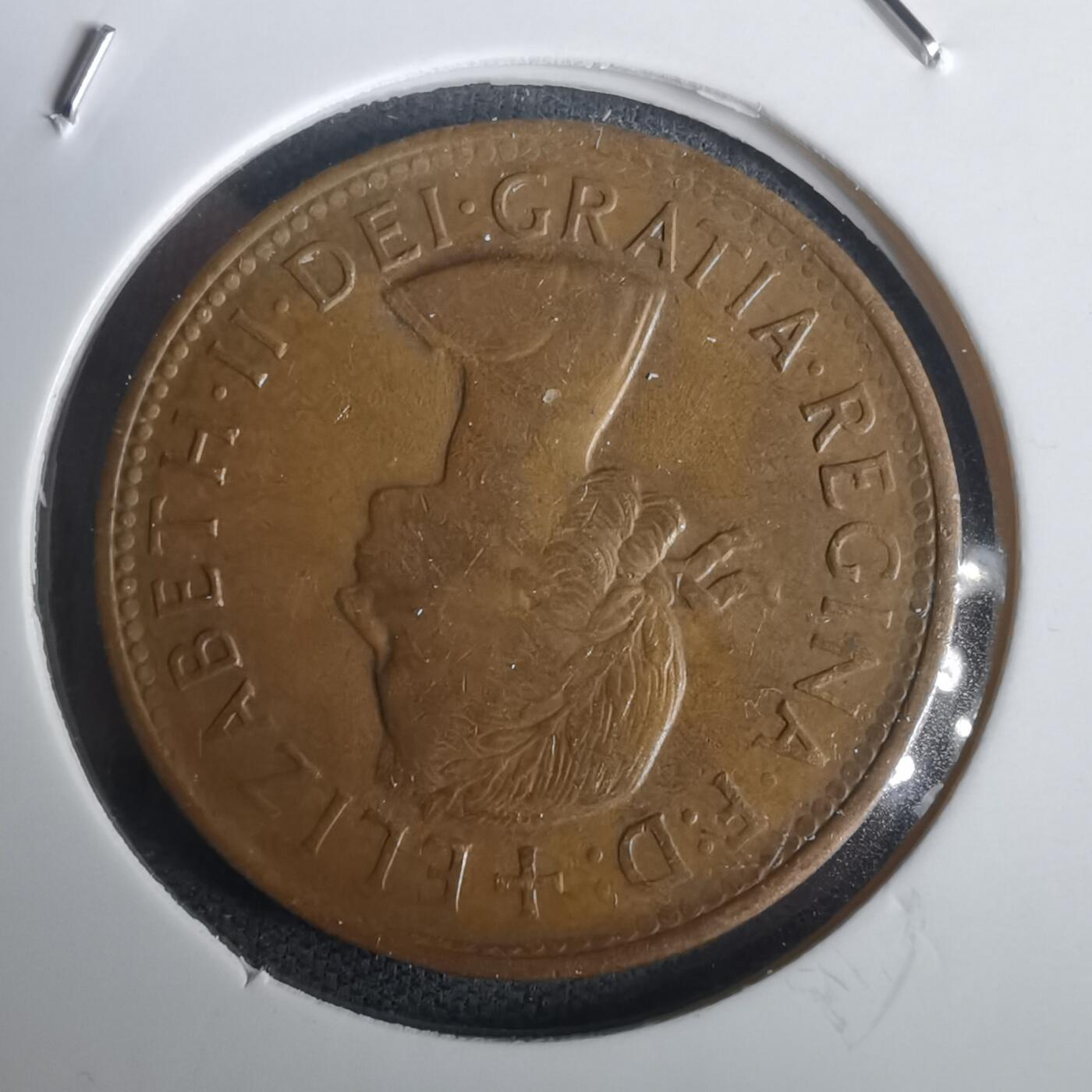 沼泽如烟--第976场 澳大利亚1961年半便士