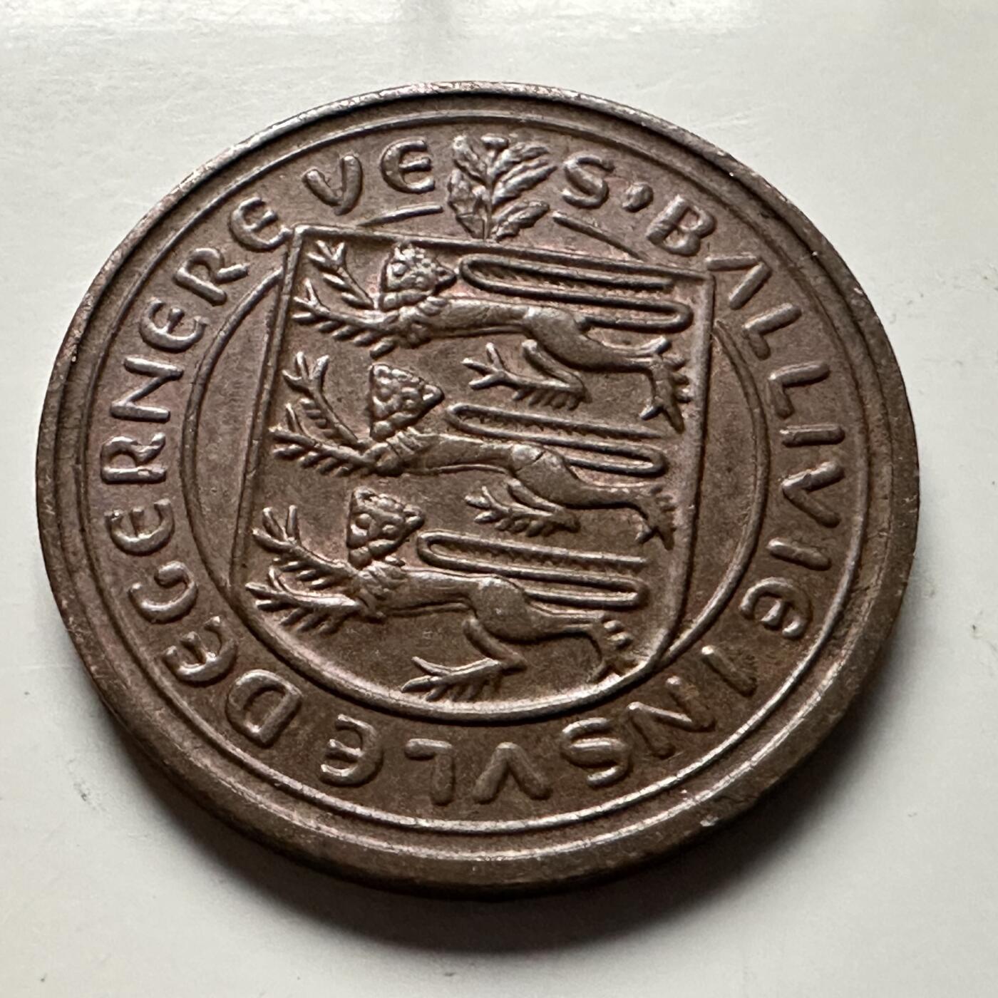 🌹外币初藏🌹🐯2026年第13场  每周二四六晚8️⃣点 接代拍 根西岛1971年一便士