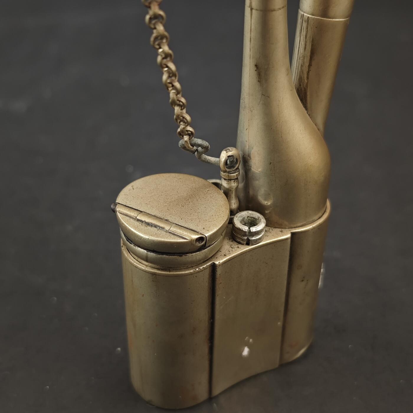 上海都达杂项专场九（全场包邮） 清 白铜水烟斗1-321