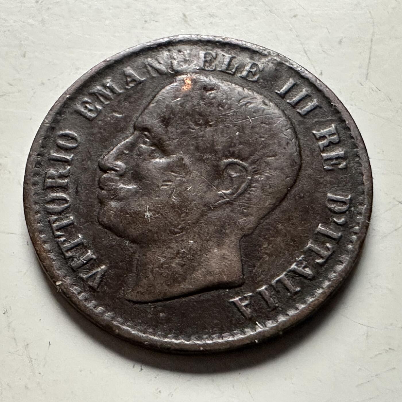 🌹外币初藏🌹🐯2026年第13场  每周二四六晚8️⃣点 接代拍 意大利1904年一分