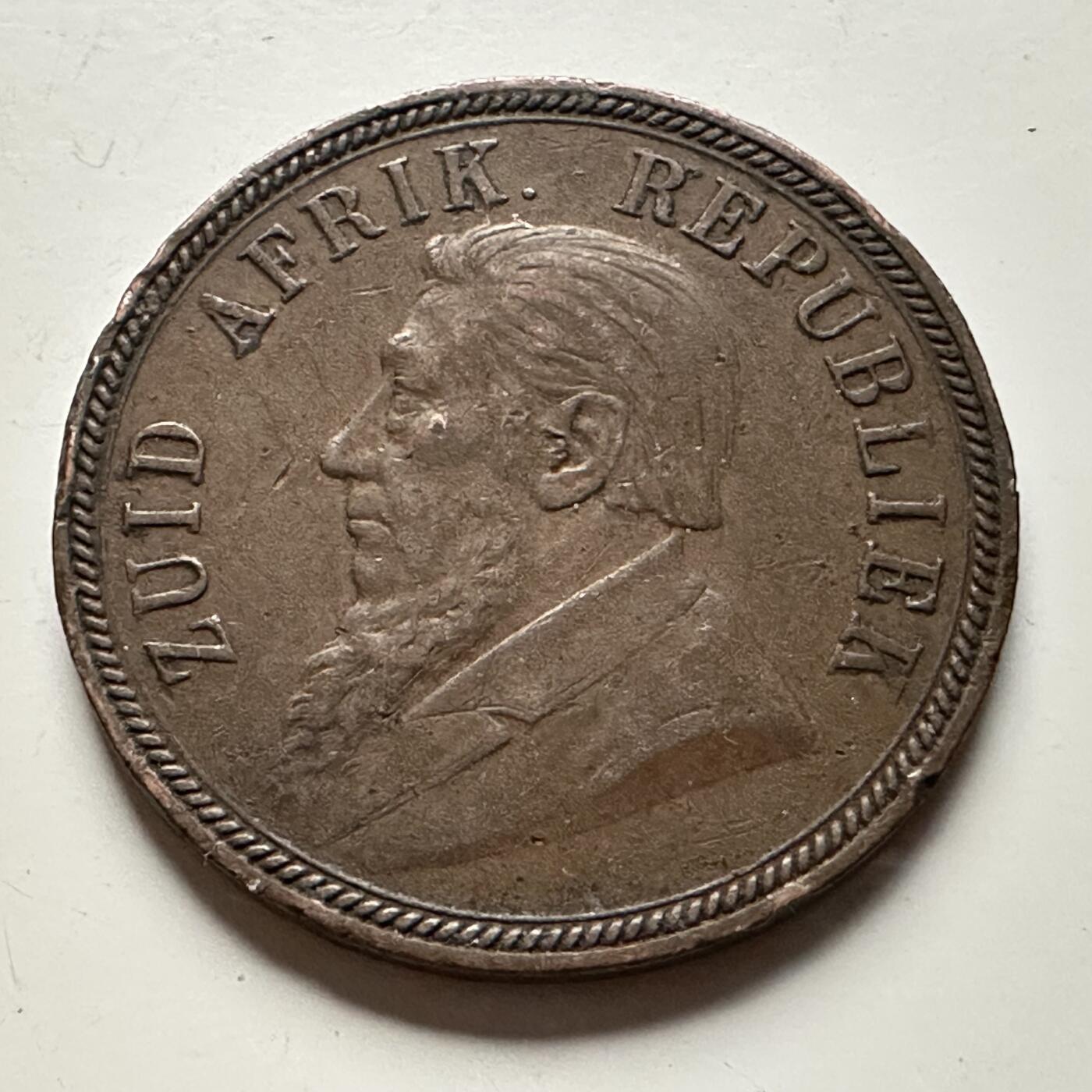 🌹外币初藏🌹🐯2026年第13场  每周二四六晚8️⃣点 接代拍 南非德兰士瓦1894年一便士