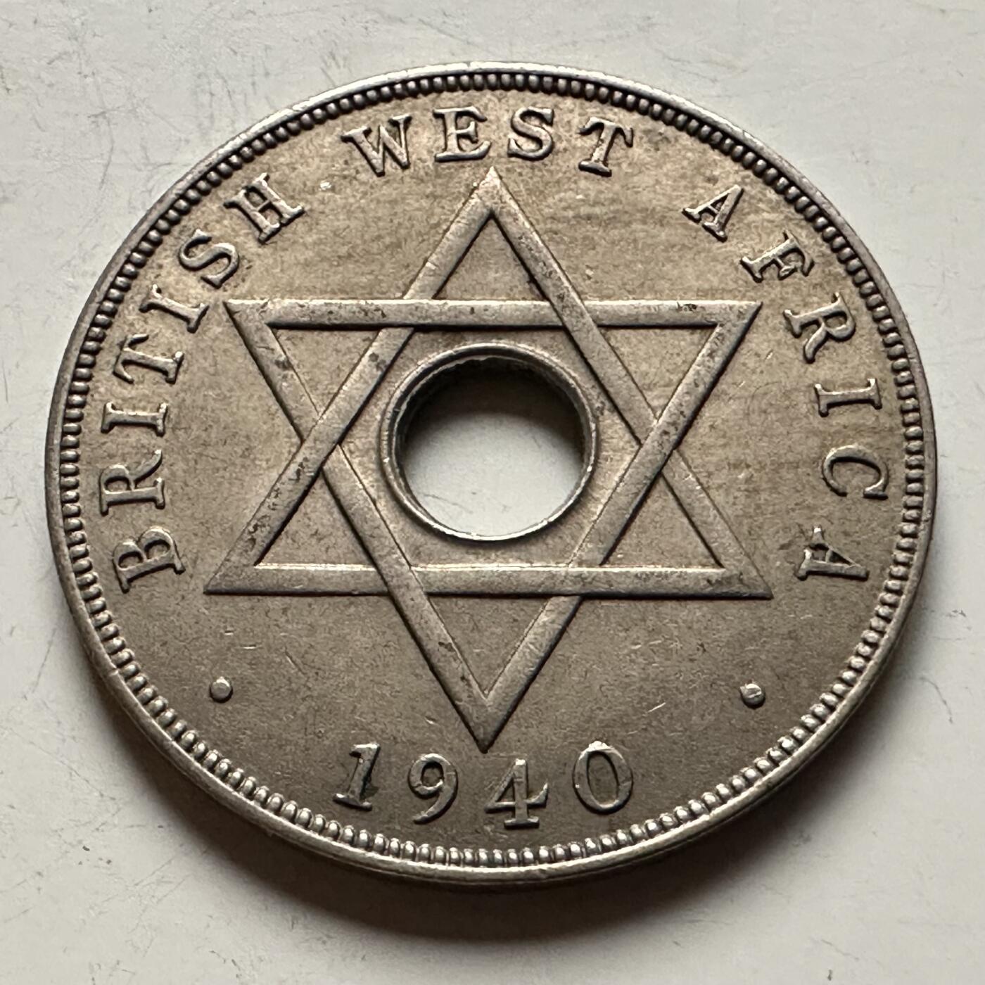 🌹外币初藏🌹🐯2026年第13场  每周二四六晚8️⃣点 接代拍 英属西非1940年一便士