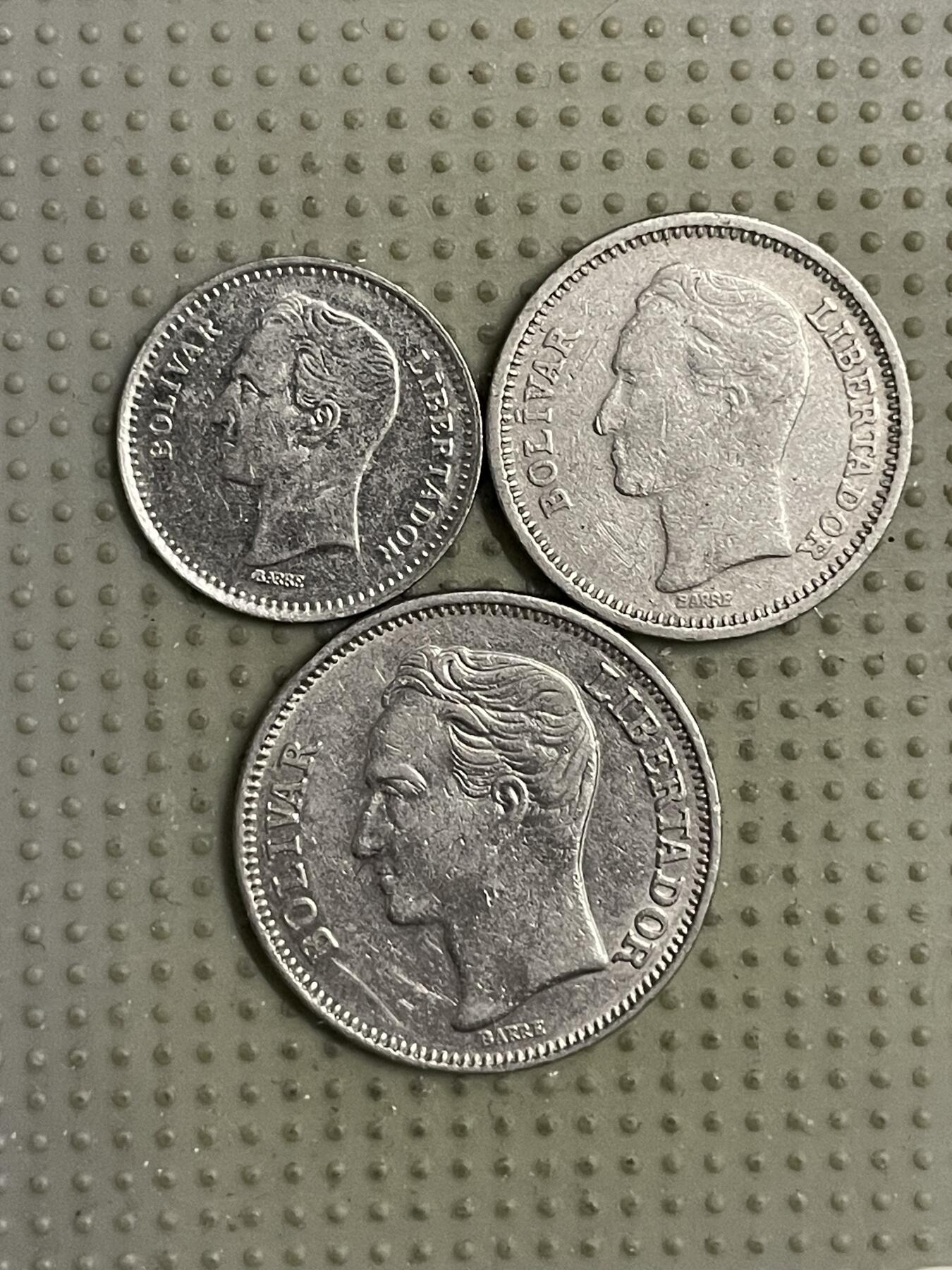 2026年第18场各国散币拍卖（总第168场） 委内瑞拉3枚